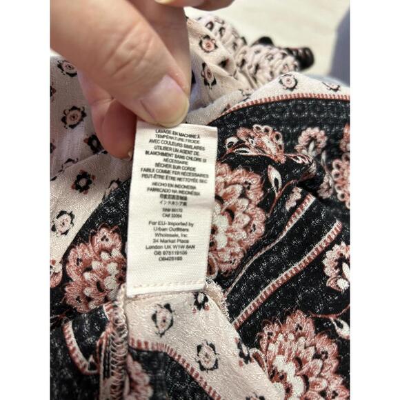 Free People Changing Times long sleeve boho tunic top s - Picture 7 of 9